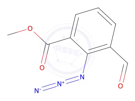 Chemical structure of Methyl 2-azido-3-formylbenzoate