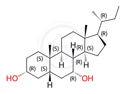 Chemical structure of Androsterone Impurity 2