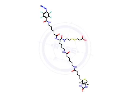 Chemical structure of Biotin Impurity 86