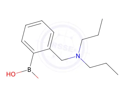 Chemical structure of (2-((Dipropylamino)methyl)phenyl)boronic acid