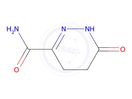 Chemical structure of 6-Oxo-1,4,5,6-tetrahydropyridazine-3-carboxamide