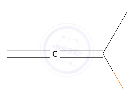 Chemical structure of Phosphine, (1-methyl-1,2-propadienyl)-