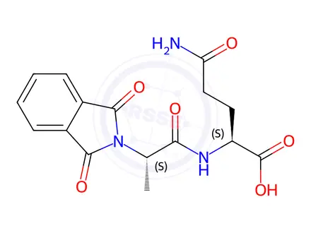 Chemical structure of Alanyl Glutamine Impurity 6