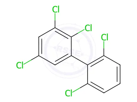 Chemical structure of 2,2',3,5,6'-Pentachlorobiphenyl