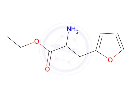 Chemical structure of Ethyl 2-amino-3-(furan-2-yl)propanoate