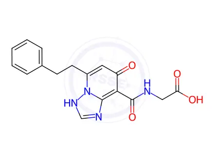 Chemical structure of Enarodustat