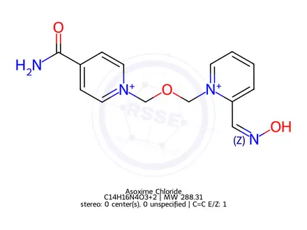Chemical structure of Asoxime Chloride