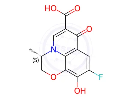 Chemical structure of Levofloxacin Impurity 120