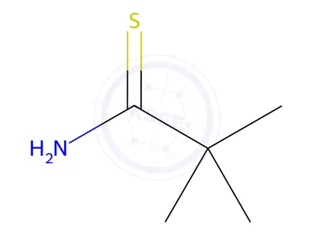 Chemical structure of 2,2-Dimethylthiopropionamide