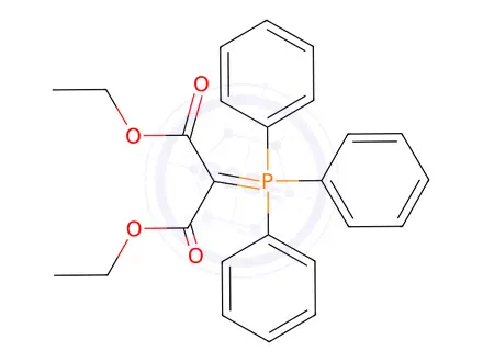 Chemical structure of Diethyl 2-(triphenylphosphoranylidene)malonate