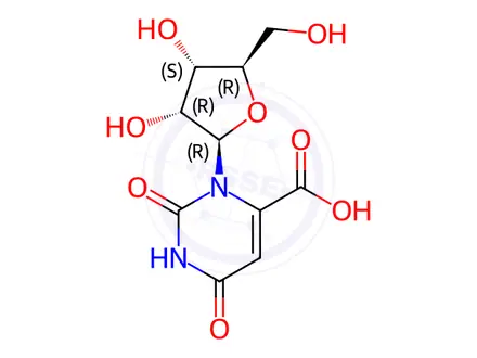Chemical structure of Uracil Impurity 174