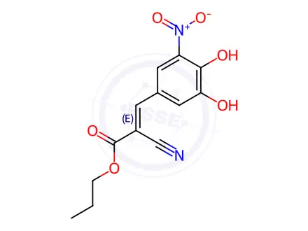 Chemical structure of Entacapone EP Impurity I