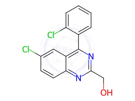 Chemical structure of Lorazepam USP Related Compound E