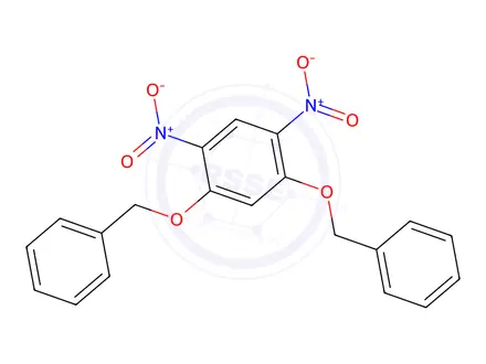 Chemical structure of 1,3-DIBENZYLOXY-4,6-DINITROBENZENE
