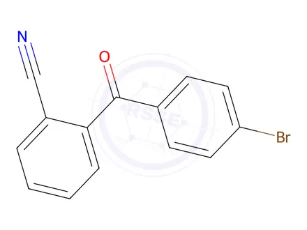 Chemical structure of 2-(4-Bromobenzoyl)benzonitrile
