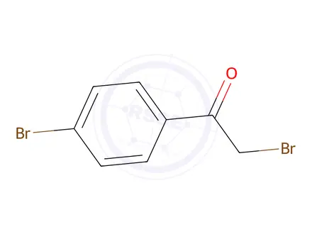 Chemical structure of 2,4-Dibromoacetophenone