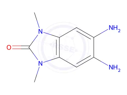 Chemical structure of 5,6-Diamino-1,3-dimethyl-1,3-dihydro-2H-benzo[d]imidazol-2-one