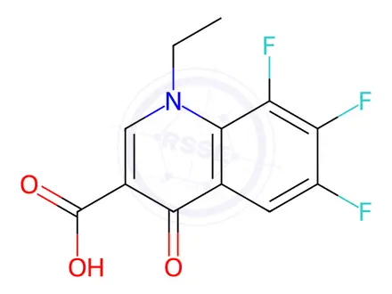 Chemical structure of Lomefloxacin Impurity 5