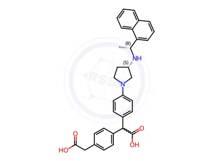 Chemical structure of Evocalcet Impurity 98