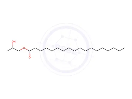 Chemical structure of 2-Hydroxypropyl octadecanoate