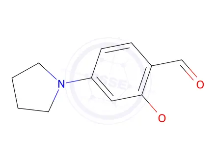 Chemical structure of 2-Methoxy-4-(pyrrolidin-1-yl)benzaldehyde