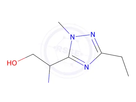 Chemical structure of 2-Amino-2-(3-ethyl-1-methyl-1h-1,2,4-triazol-5-yl)ethan-1-ol
