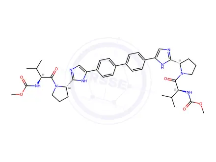 Chemical structure of Daclatasvir