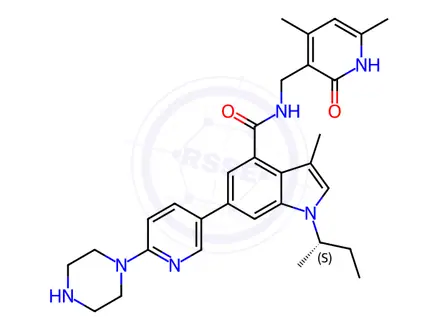 Chemical structure of GSK-2816126