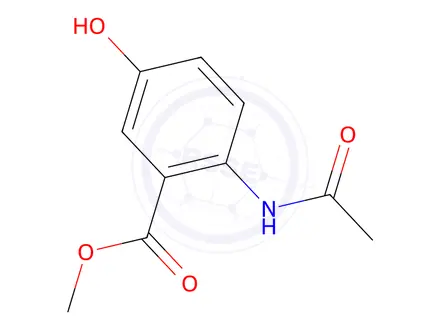 Chemical structure of Methyl 2-acetamido-5-hydroxybenzoate, 97%