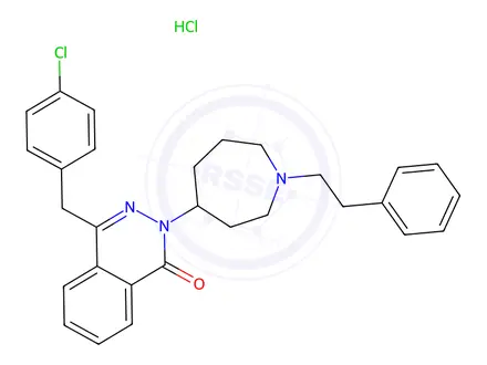 Chemical structure of Azelastine impurity 63