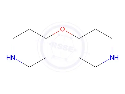 Chemical structure of 4-(PIPERIDIN-4-YLOXY)PIPERIDINE