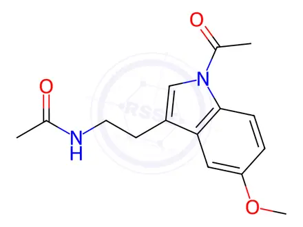 Chemical structure of Melatonin Impurity 18