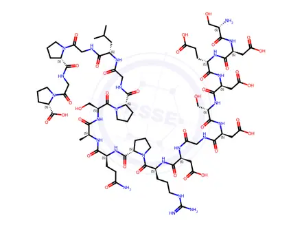 Chemical structure of Bovine chromostatin