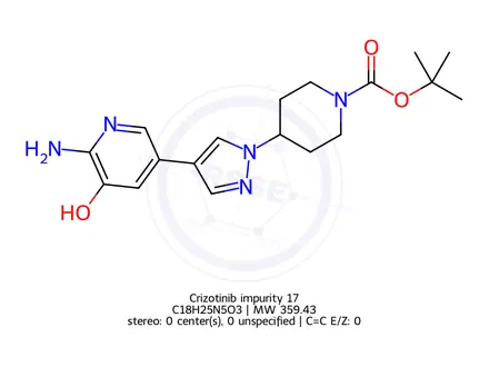 Chemical structure of Crizotinib Impurity 237