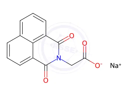 Chemical structure of Alrestatin Sodium