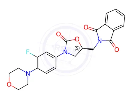 Chemical structure of Linezolid Desacetamide Phthalimide