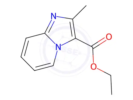 Chemical structure of Ethyl 2-Methylimidazo[1,2-a]pyridine-3-carboxylate