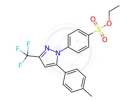Chemical structure of Celecoxib Ethyl Ester