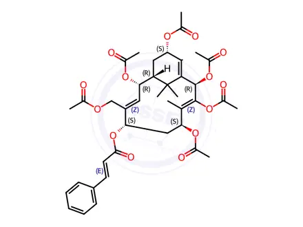 Chemical structure of Taxuspine X
