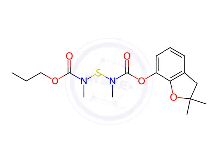 Chemical structure of Furathiocarb Impurity 5