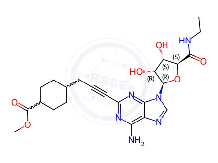 Chemical structure of Apadenoson