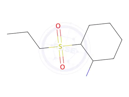 Chemical structure of n-Ethyl-2-(propylsulfonyl)cyclohexan-1-amine