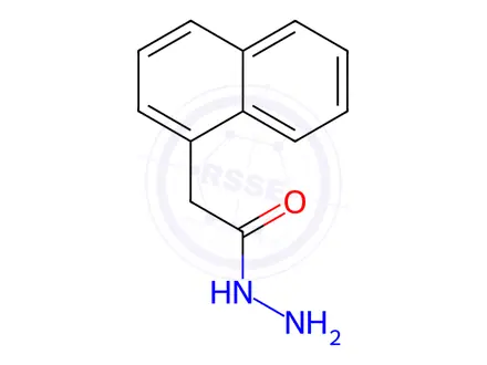 Chemical structure of 1-Naphthaleneacethydrazide