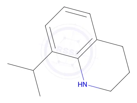 Chemical structure of 8-(propan-2-yl)-1,2,3,4-tetrahydroquinoline