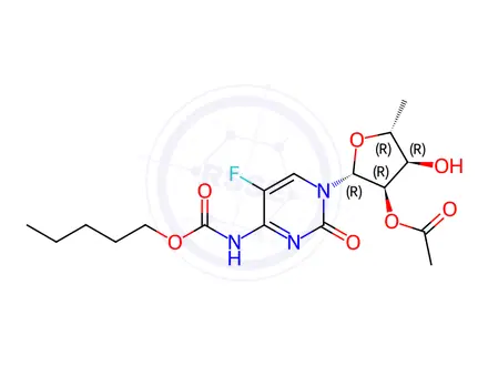 Chemical structure of Capecitabine Impurity N