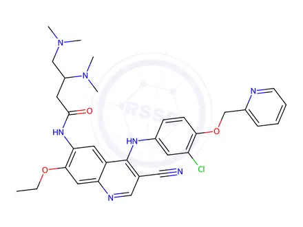 Chemical structure of Neratinib Impurity TACQ