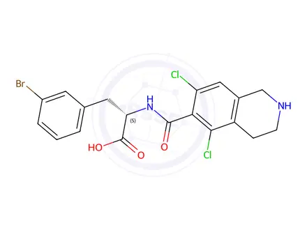 Chemical structure of Lifitegrast Impurity 157