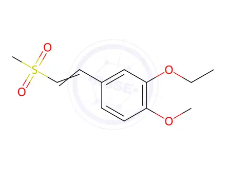 Chemical structure of Apremilast Impurity 63