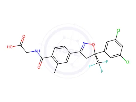Chemical structure of Fluralaner Impurity 7