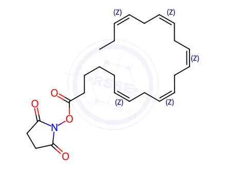 Chemical structure of Eicosapentaenoic Acid Impurity 147